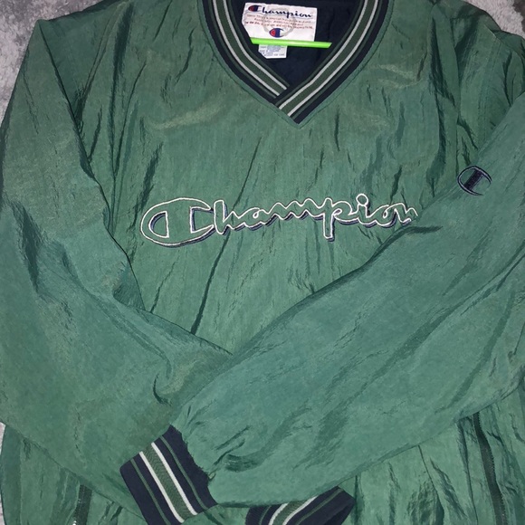 crew neck windbreaker